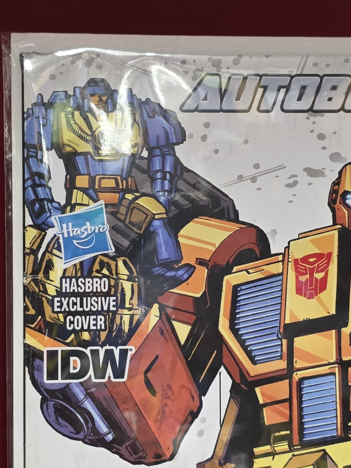 IDW HASBRO EXCLUSIVE COVER, TRANSFORMERS ,GENERATIONS ,  AUTOBOT SCOOP , 2014