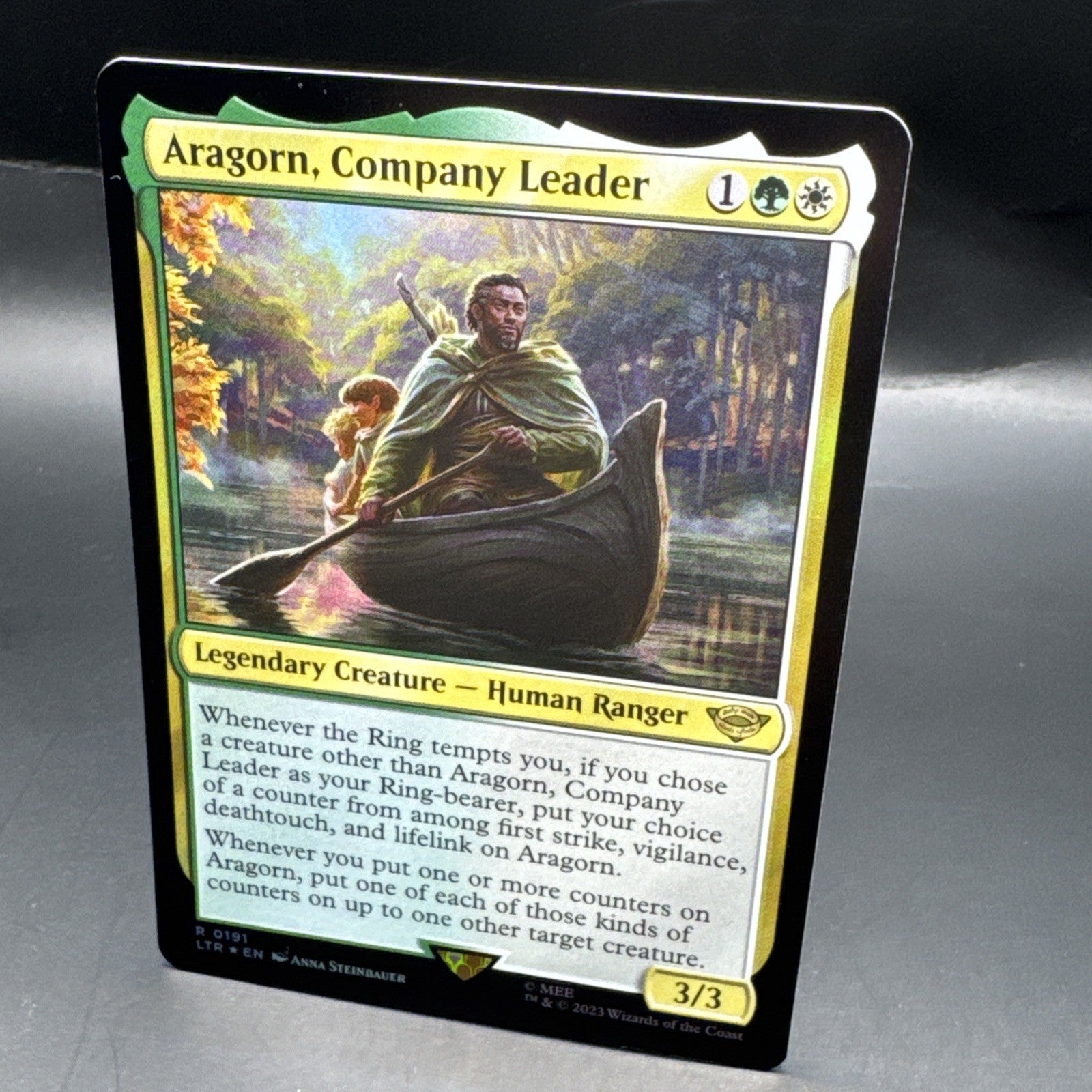 MTG - Aragorn, Company Leader foil LTR R0191