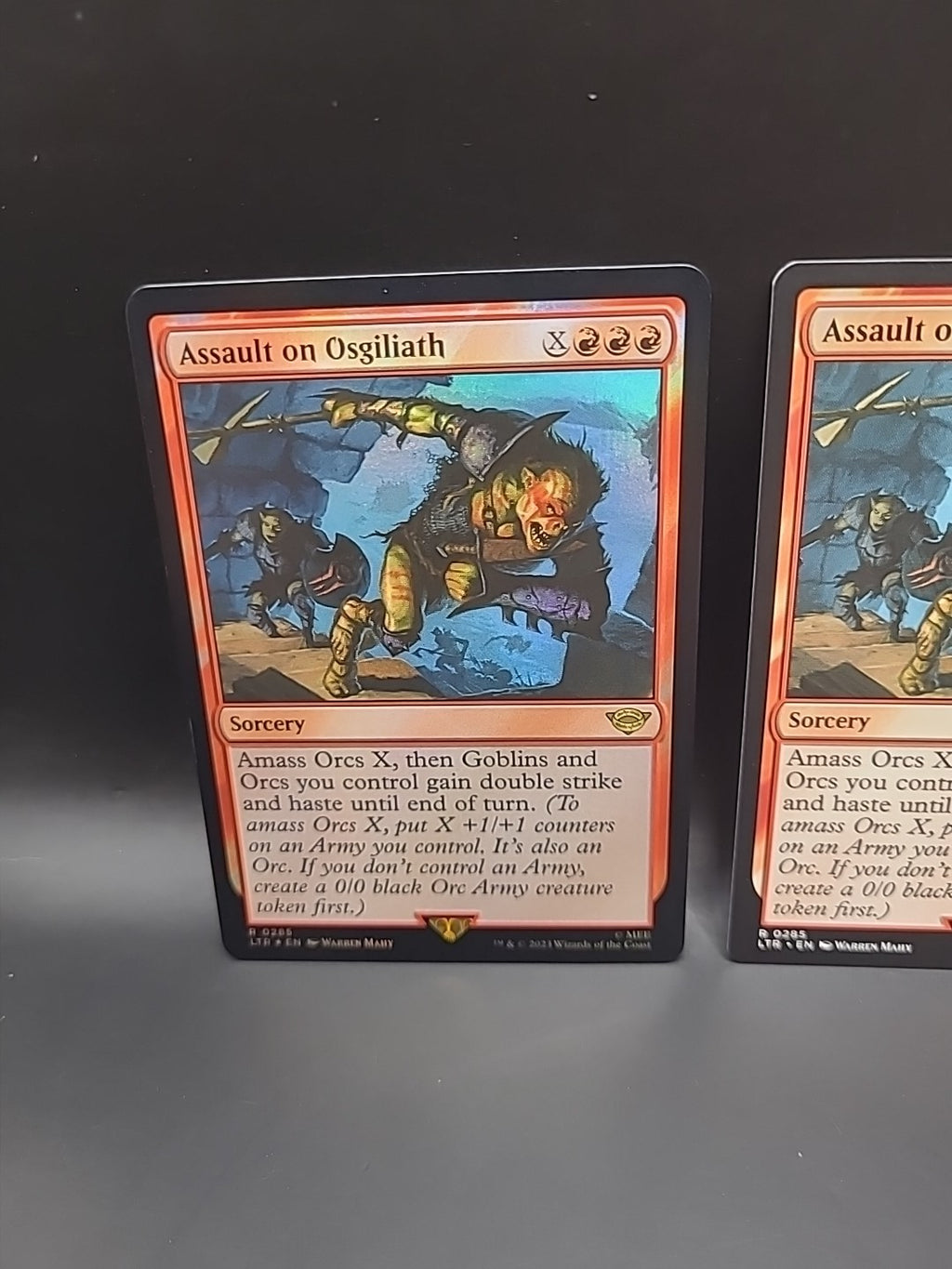 Assault on Osgiliath - LTR - 285 - Foil & Regular - NM - MTG