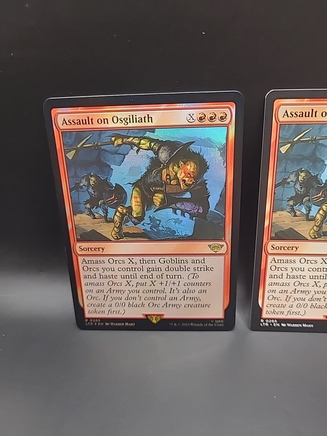 Assault on Osgiliath - LTR - 285 - Foil & Regular - NM - MTG