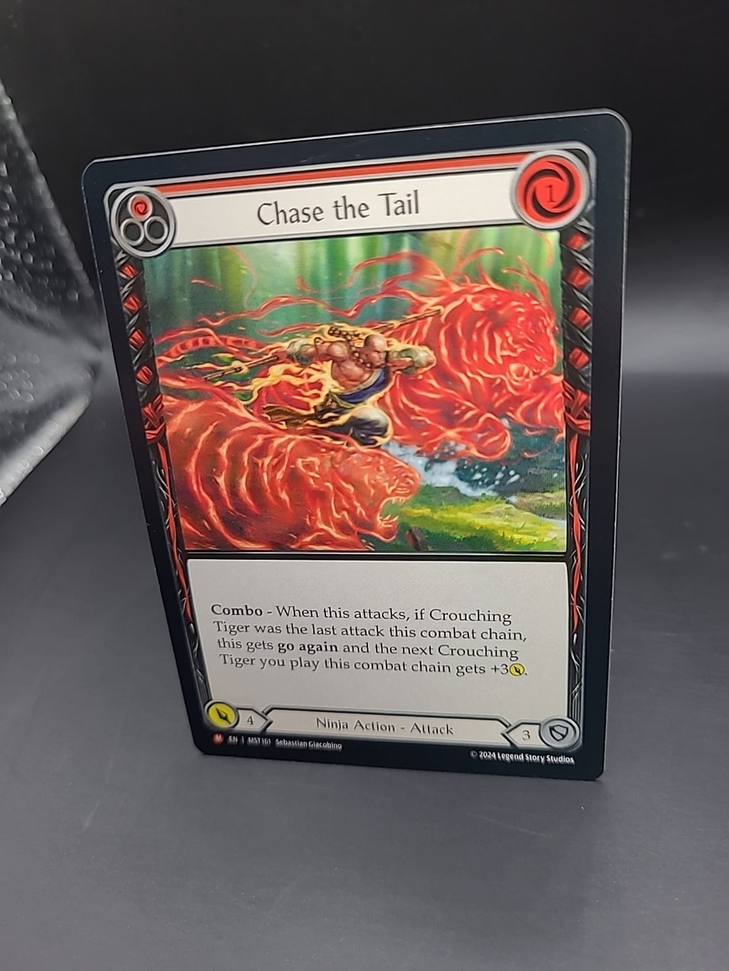 Flesh and Blood TCG Chase the Tail MST161 Majestic Regular LP