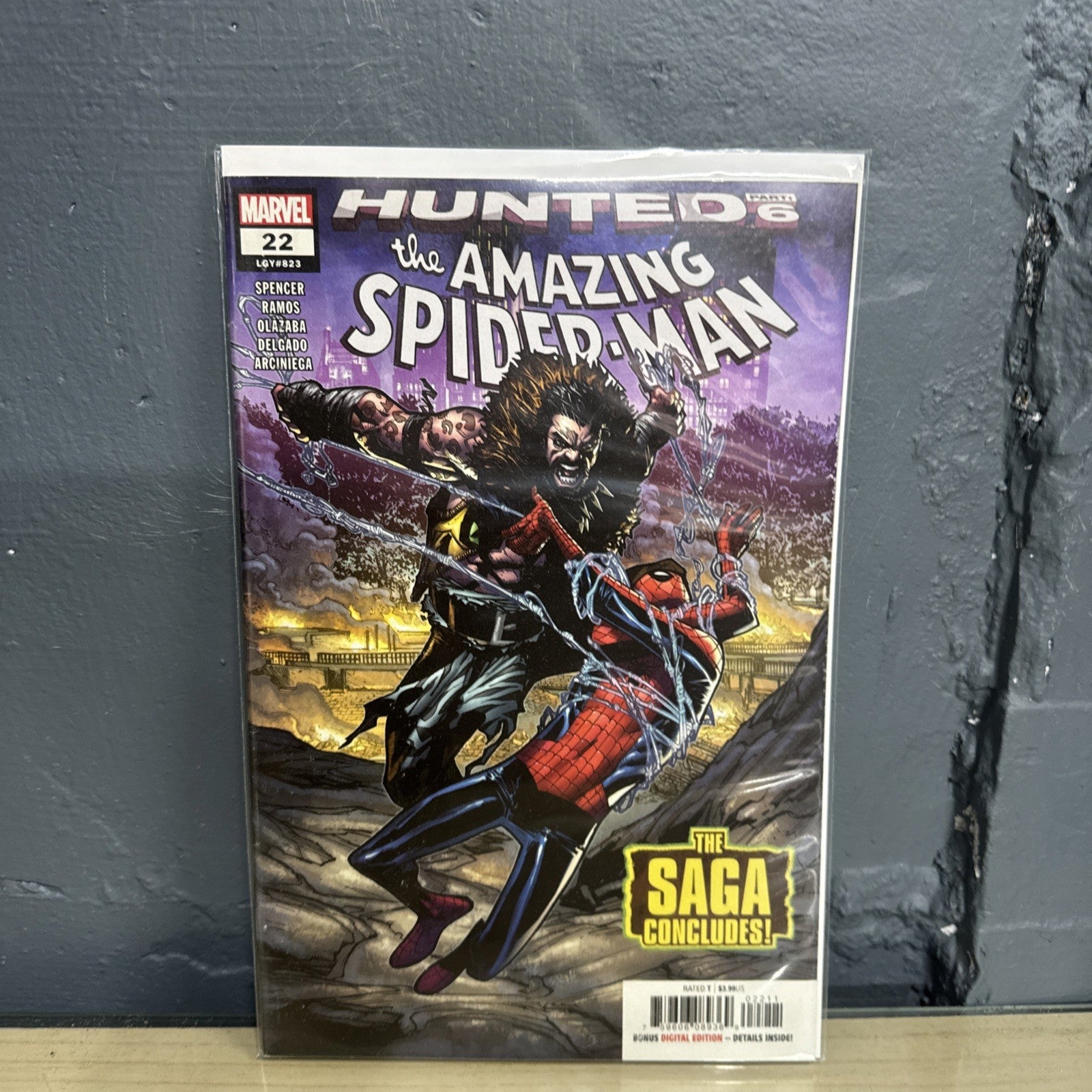 The Amazing Spider-Man Hunted 6 Issue 22 LGY#823