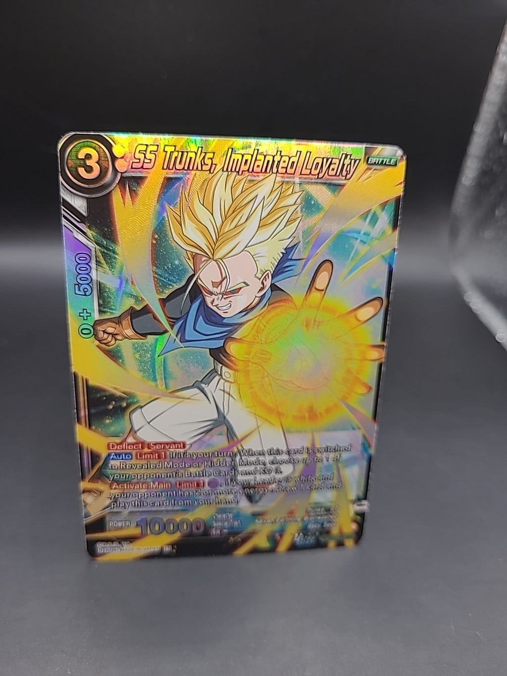 SS3 Trunks, Implanted Loyalty BT29-121 SR - Dragon Ball Super Card Game