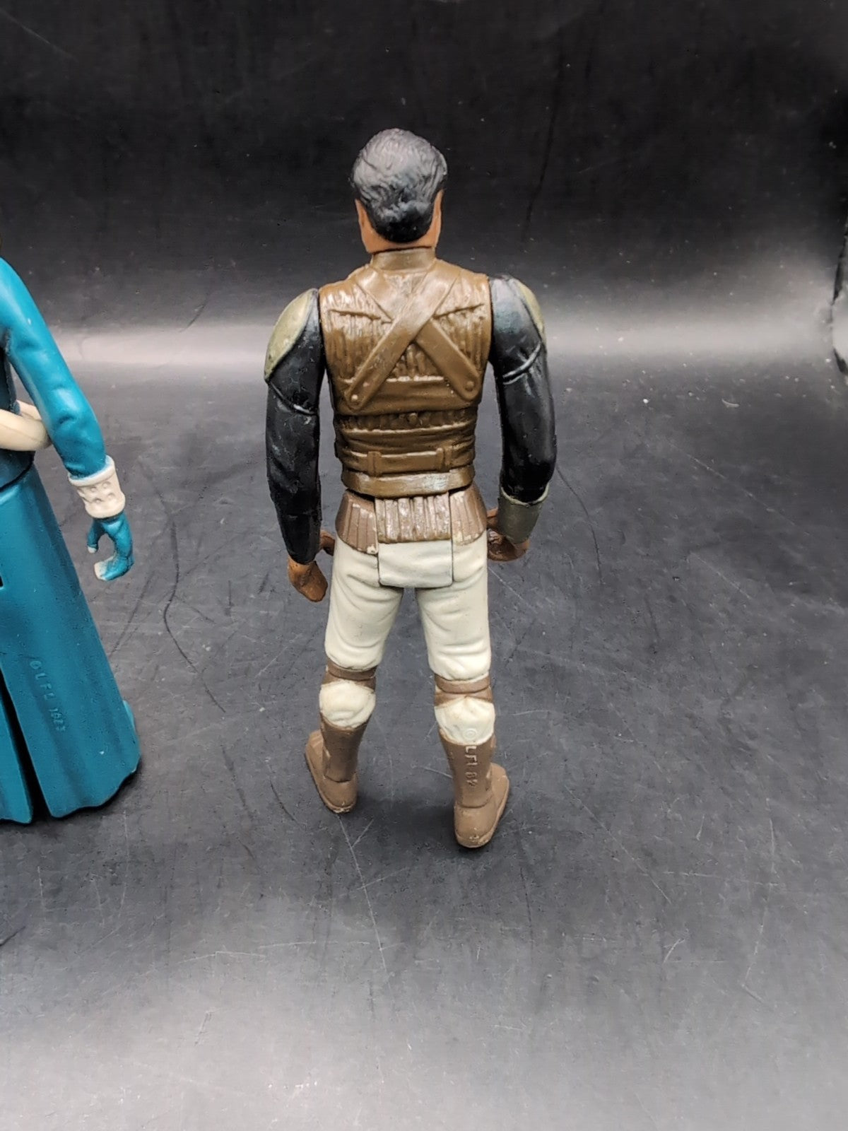 3 X Vintage Kenner Star Wars Figures Bib Fortuna, Lando Calrissian & Weequay