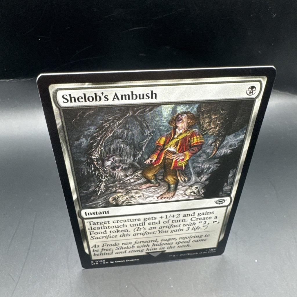 MTG Shelob's Ambush FOIL C0108 Lord of the Rings + 1 Regular Card