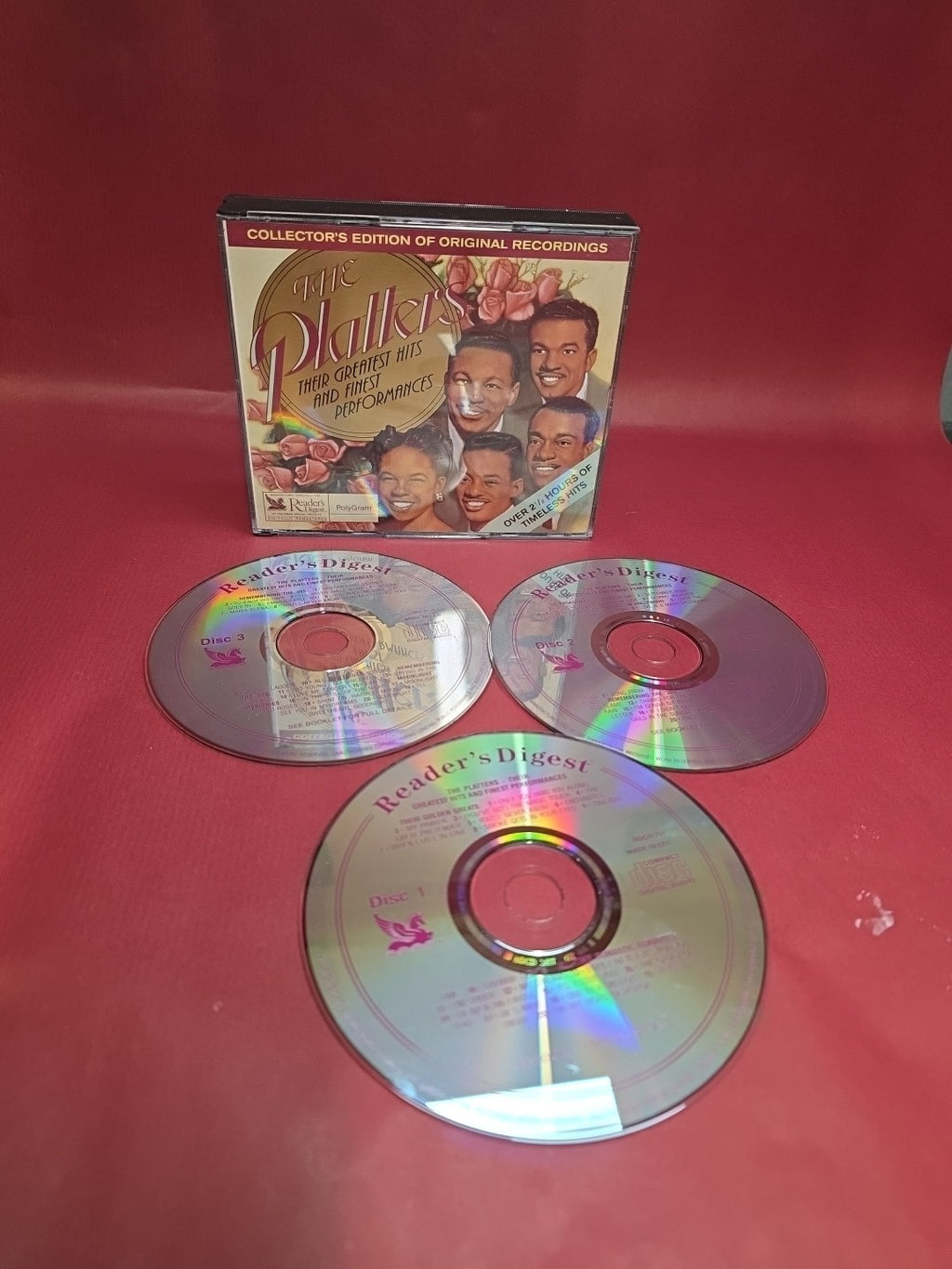 THE PLATTERS THEIR GREATEST HITS & FINEST PERFORMANCES (3CD) Reader's Digest