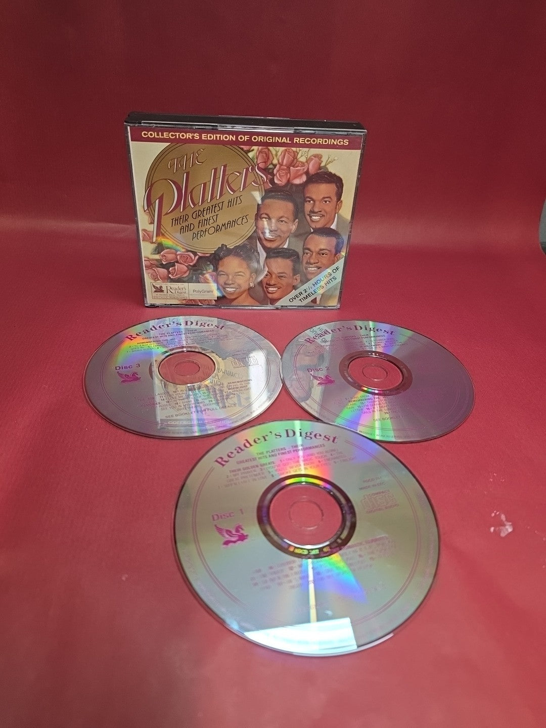 THE PLATTERS THEIR GREATEST HITS & FINEST PERFORMANCES (3CD) Reader's Digest