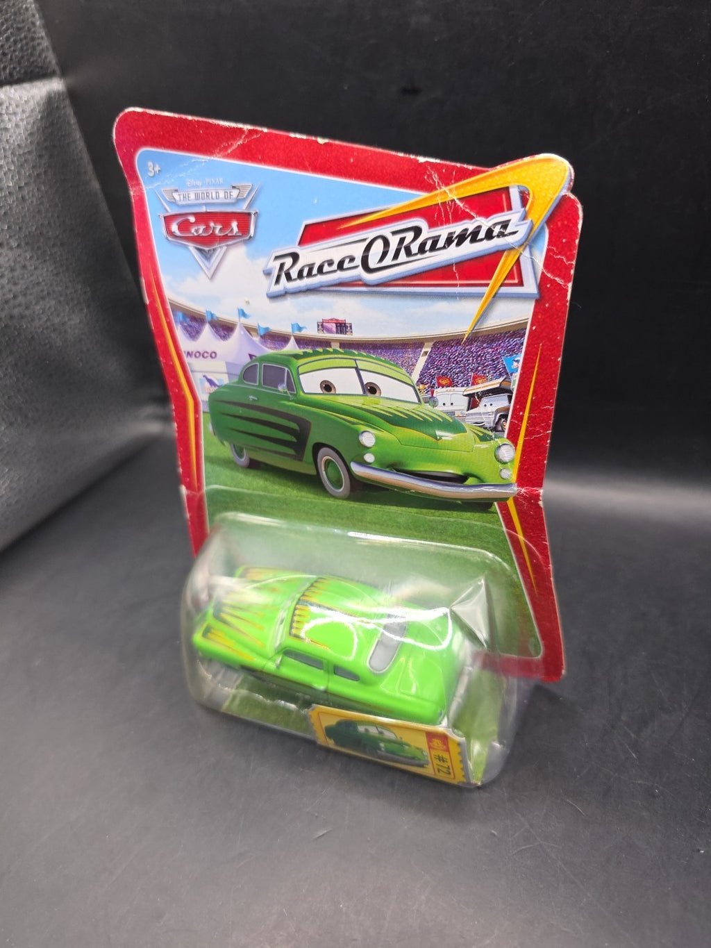 Mattel Disney Pixar Cars N2620 #72 - Edwin Kranks Vehicle - Green
