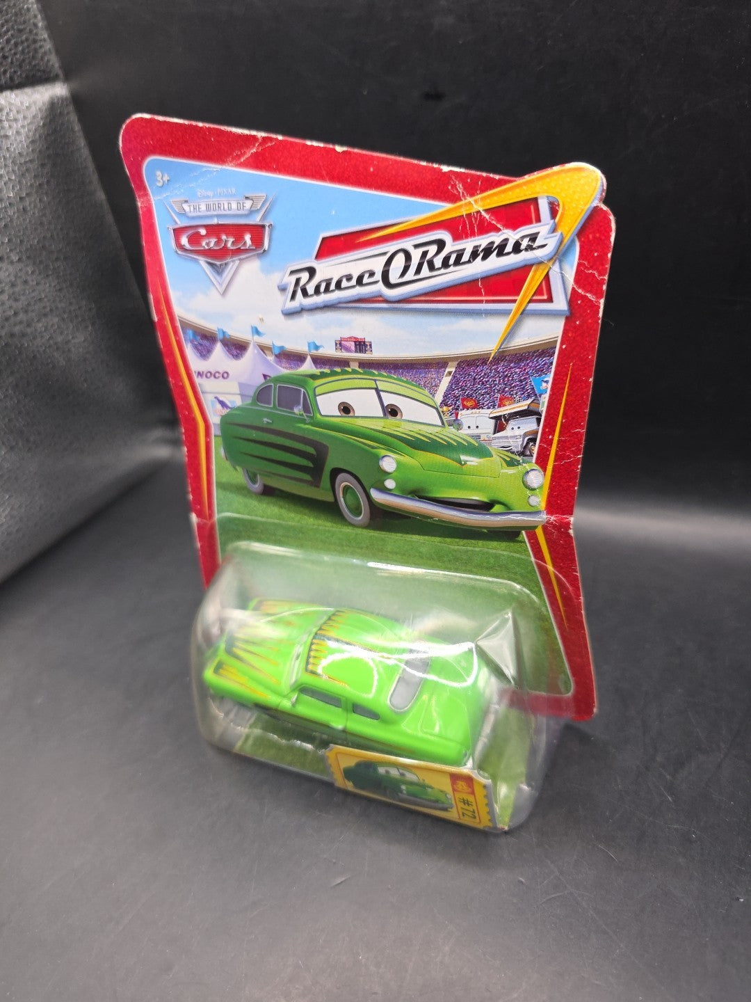Mattel Disney Pixar Cars N2620 #72 - Edwin Kranks Vehicle - Green