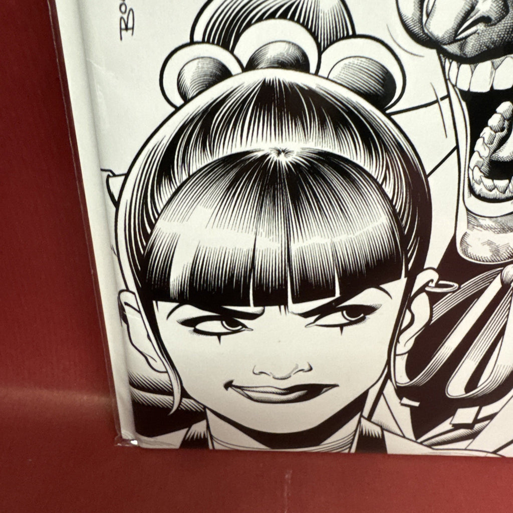 PUNCHLINE #1 B&W Cover - DC Comic #6J1
