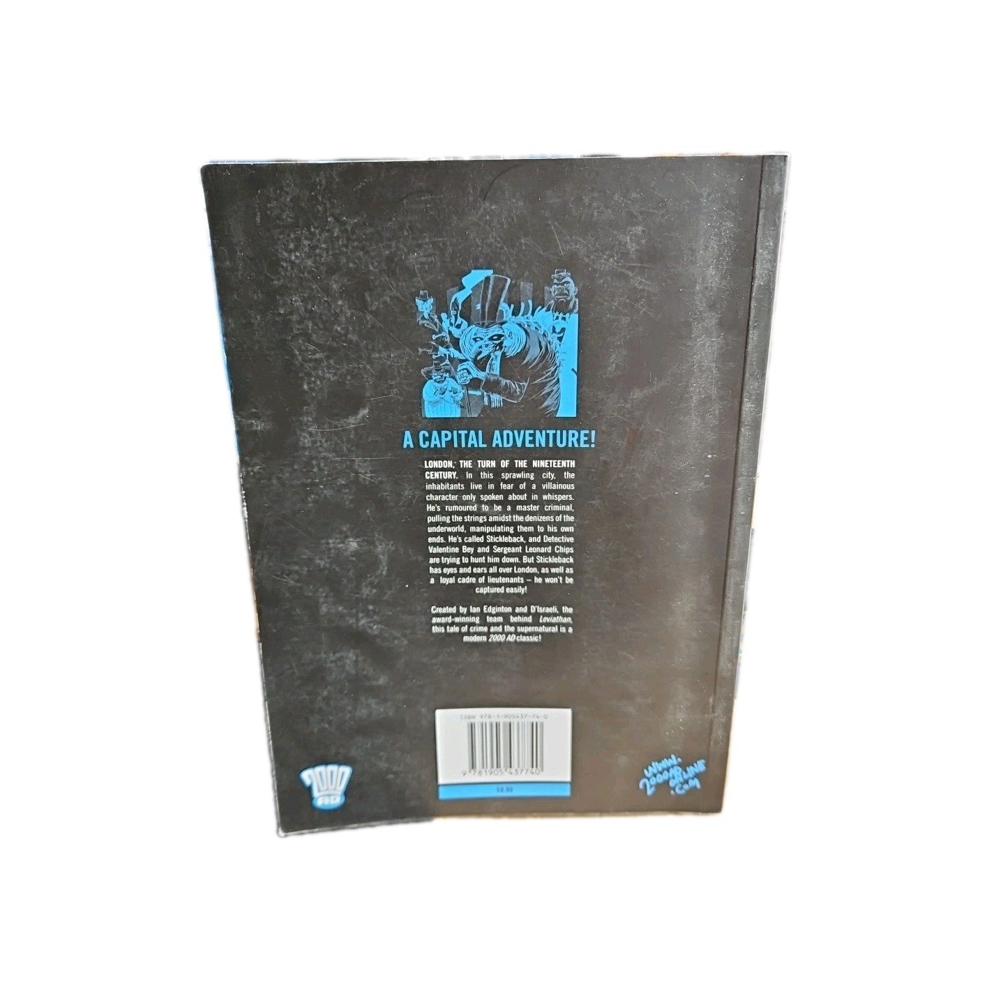STICKLEBACK ENGLAND'S GLORY Graphic Novel 2008 By Ian Edgington  D'Israeli