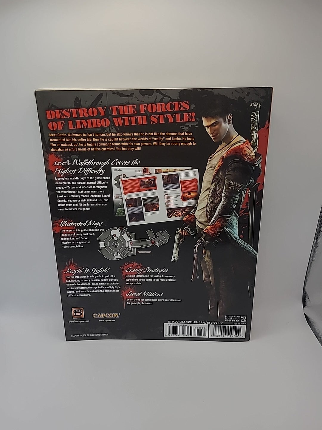 DMC Devil May Cry Official Strategy Guide