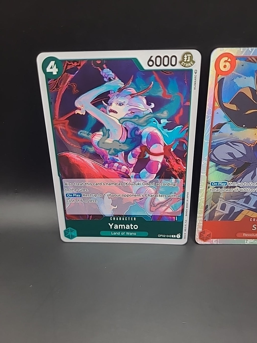 One Piece TCG | Sabo | OP05-007 & Yamato OP02-042 English Foil