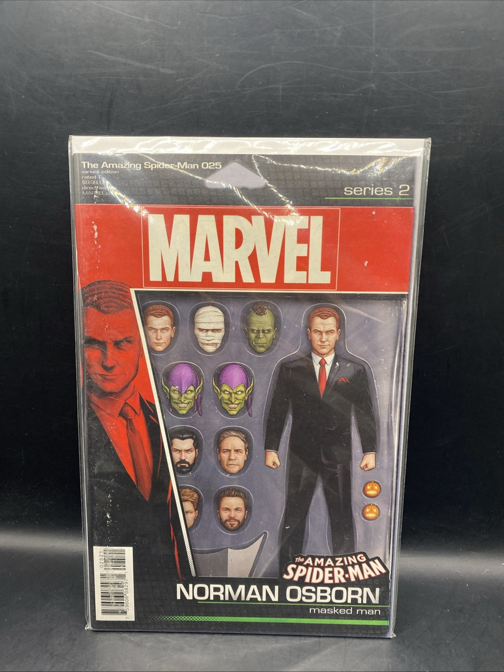 Amazing Spider-Man #25 Norman Osborn Action Figure Variant (2015)