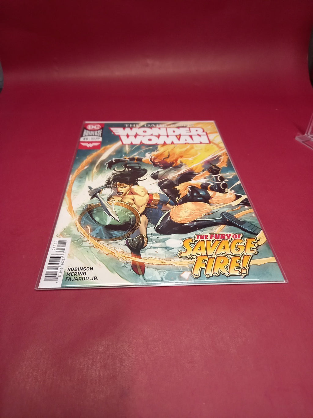 Dc Universe The Dark Gods Wonder Woman  #49 The Fury Of Savage Fire Comic