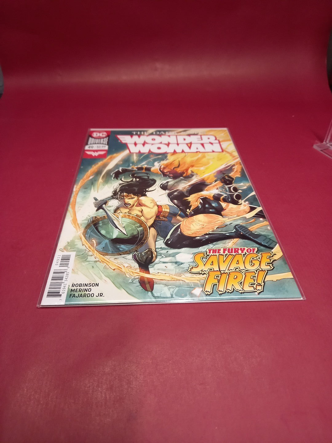 Dc Universe The Dark Gods Wonder Woman  #49 The Fury Of Savage Fire Comic