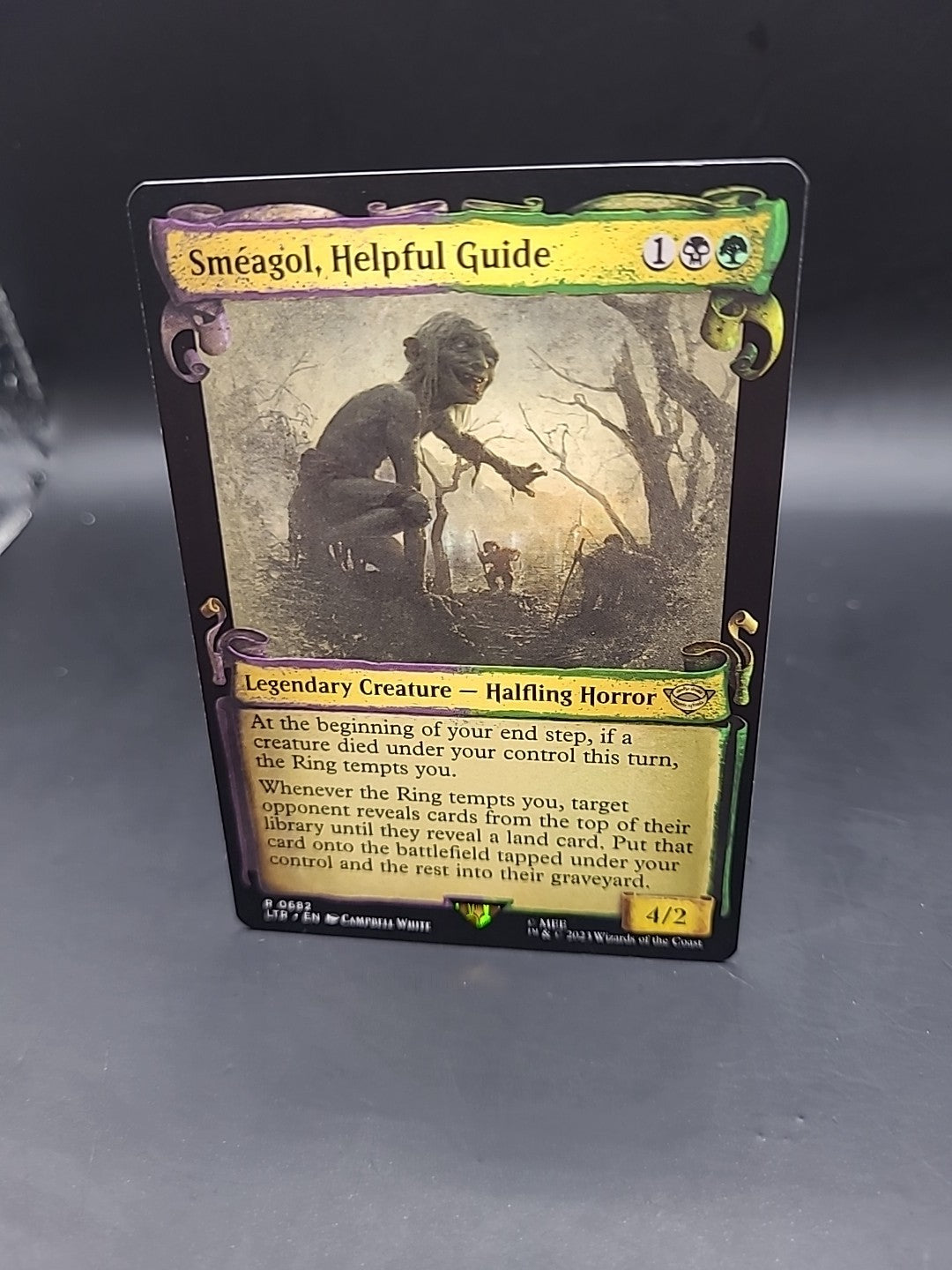 Smeagol, Helpful Guide - The Lord of the Rings - Rare - NM - MTG R 0682