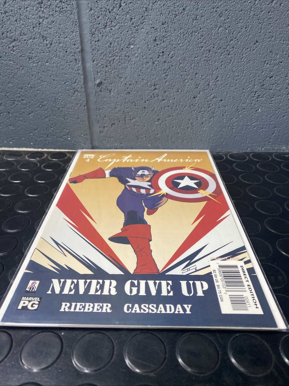 Captain America #4 2002 marvel-knights Comic Book