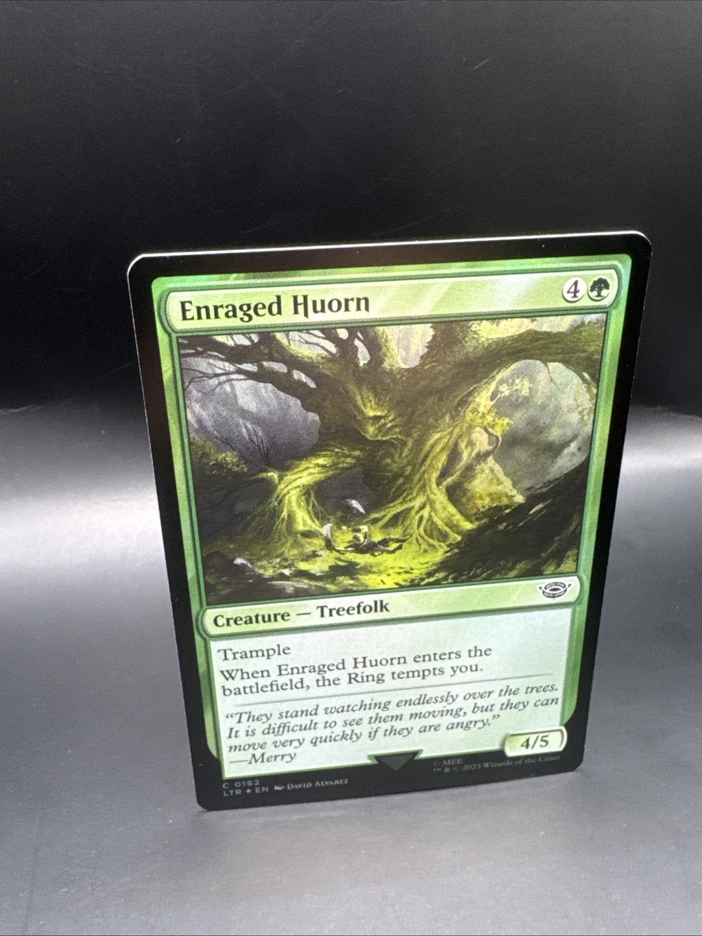 [MTG] Enraged Huorn Foil + 1 Regular Card C0162