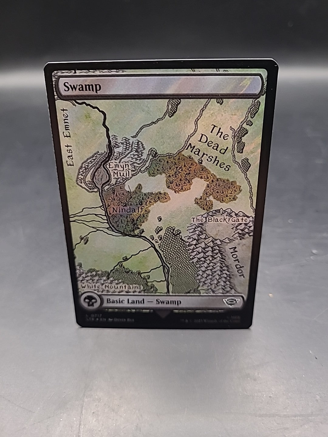 Swamp (0717) - Surge Foil - MTG Lord of the Rings 