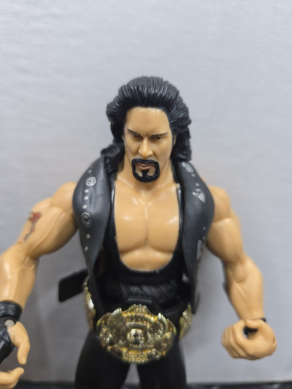 WWE JAKKS DIESEL WRESTLING FIGURE CLASSIC SUPERSTARS SERIES 11 & WWF TITLE BELT