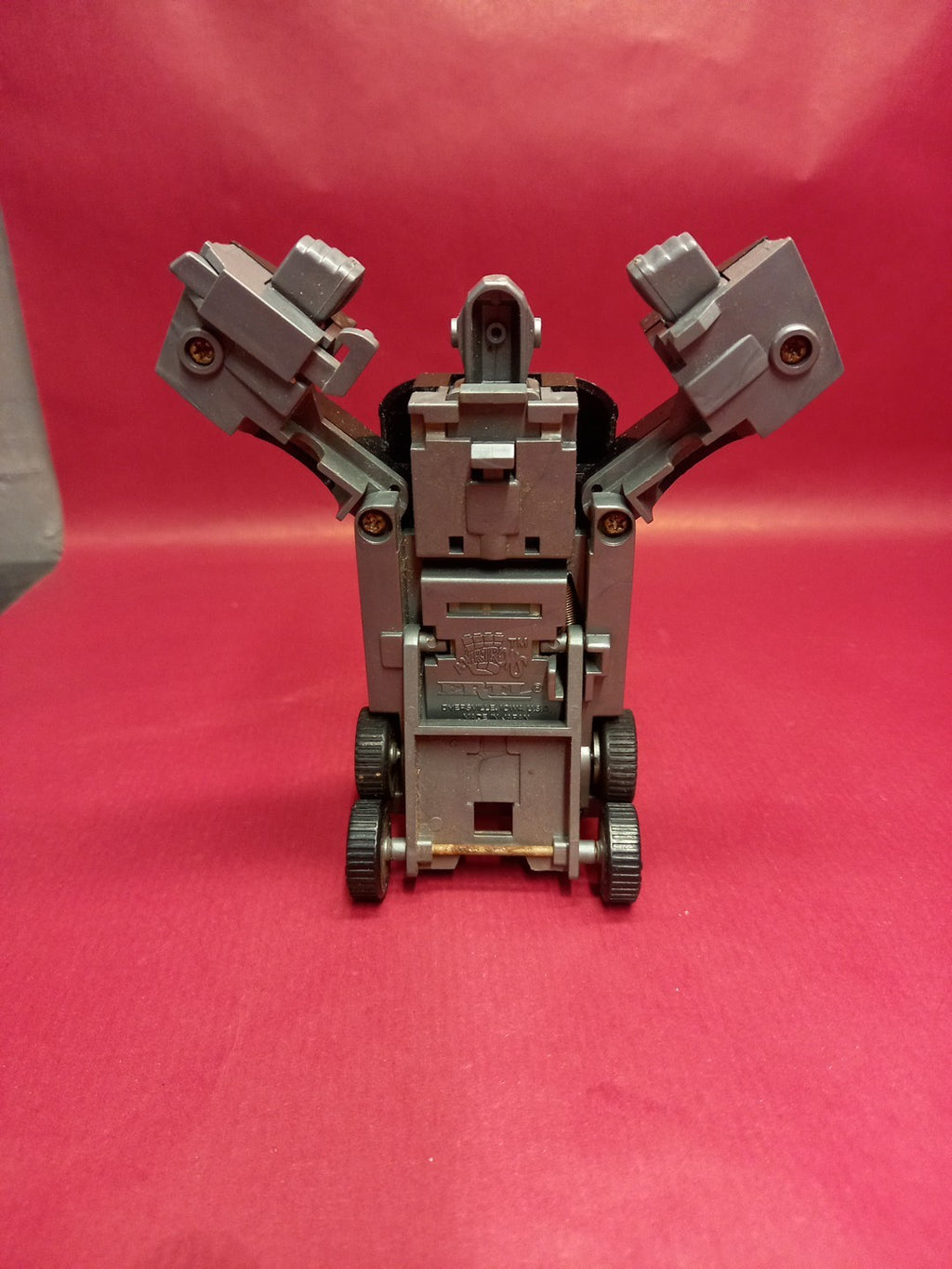 Vintage ERTL FY-TON POW-R-TRONS Transforming Robot Black Car Vehicle