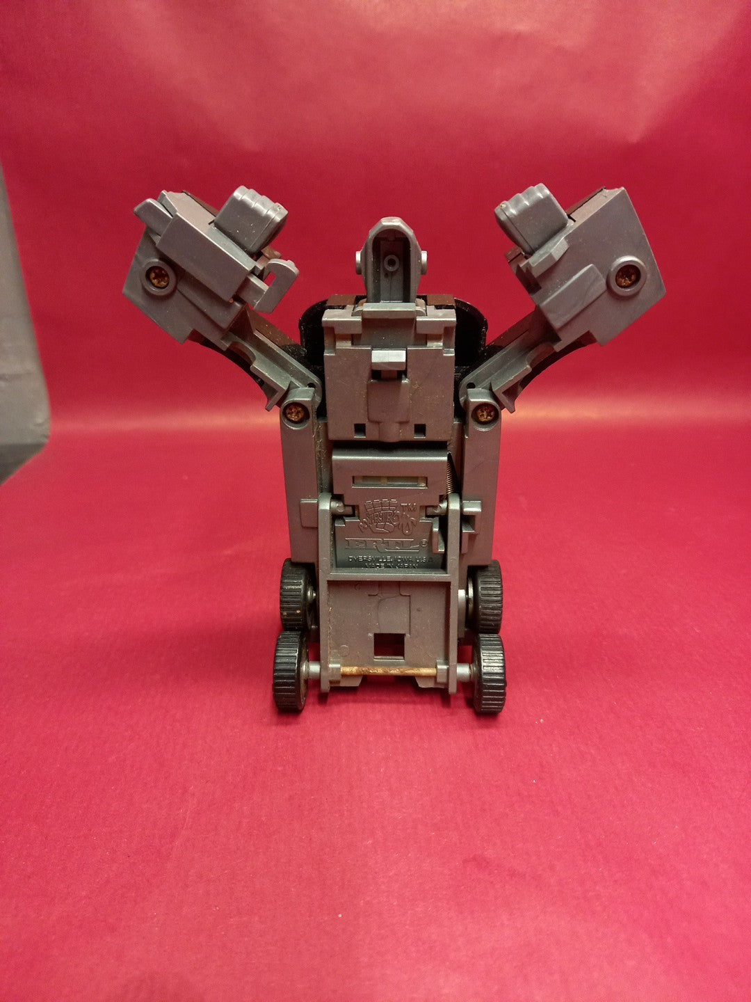 Vintage ERTL FY-TON POW-R-TRONS Transforming Robot Black Car Vehicle