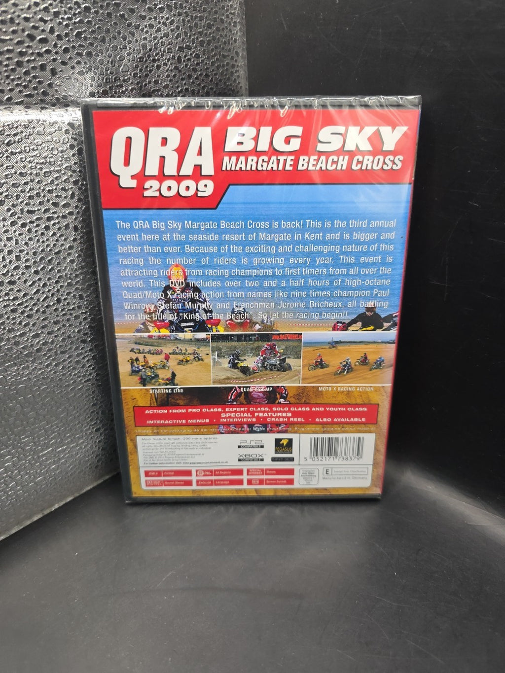 QRA BIG SKY MARGARET BEACH CROSS 2009 DVD NEW SEALED REGION FREE FREE UK POST PB