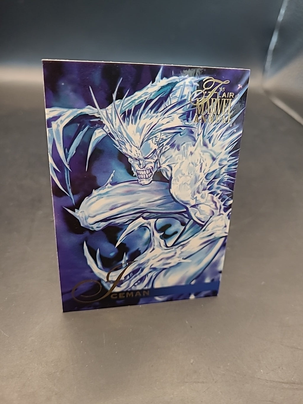 Flair '95 Marvel Annual Fleer 1995 Iceman No.6