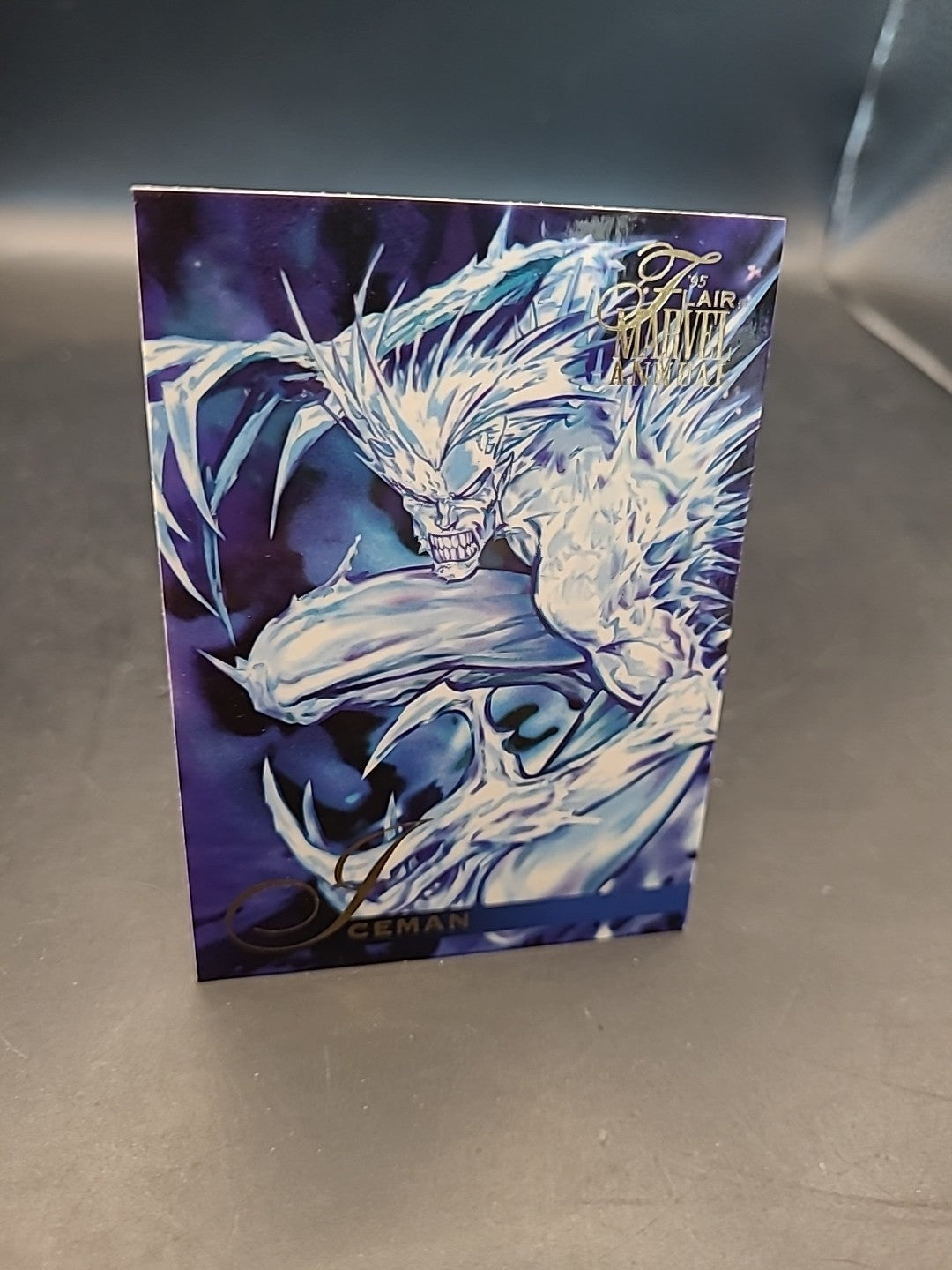 Flair '95 Marvel Annual Fleer 1995 Iceman No.6