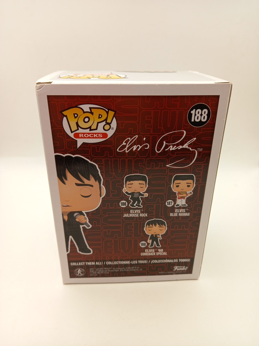 Elvis Presley '68 Comeback Special Funko Pop Vinyl #188
