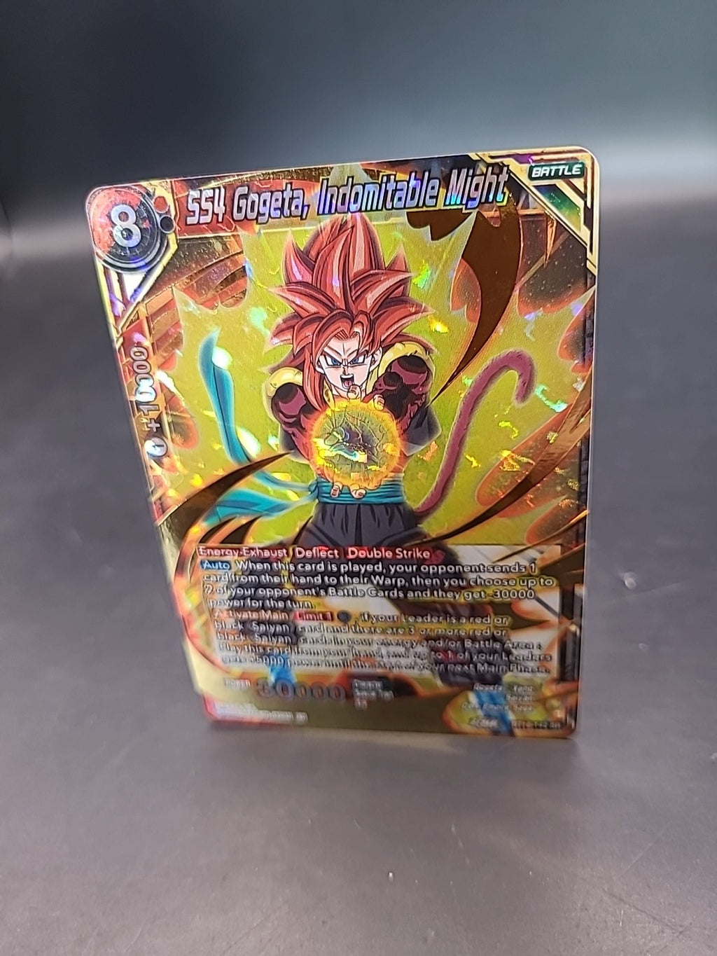 SS4 Gogeta, Indomitable Might BT18-143 SR | Dragon Ball Super Card Game