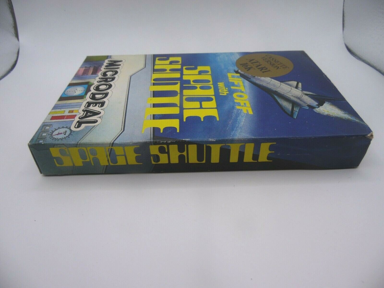LIFT OFF WITH SPACE SHUTTLE RARE ATARI GAME CASSETTE