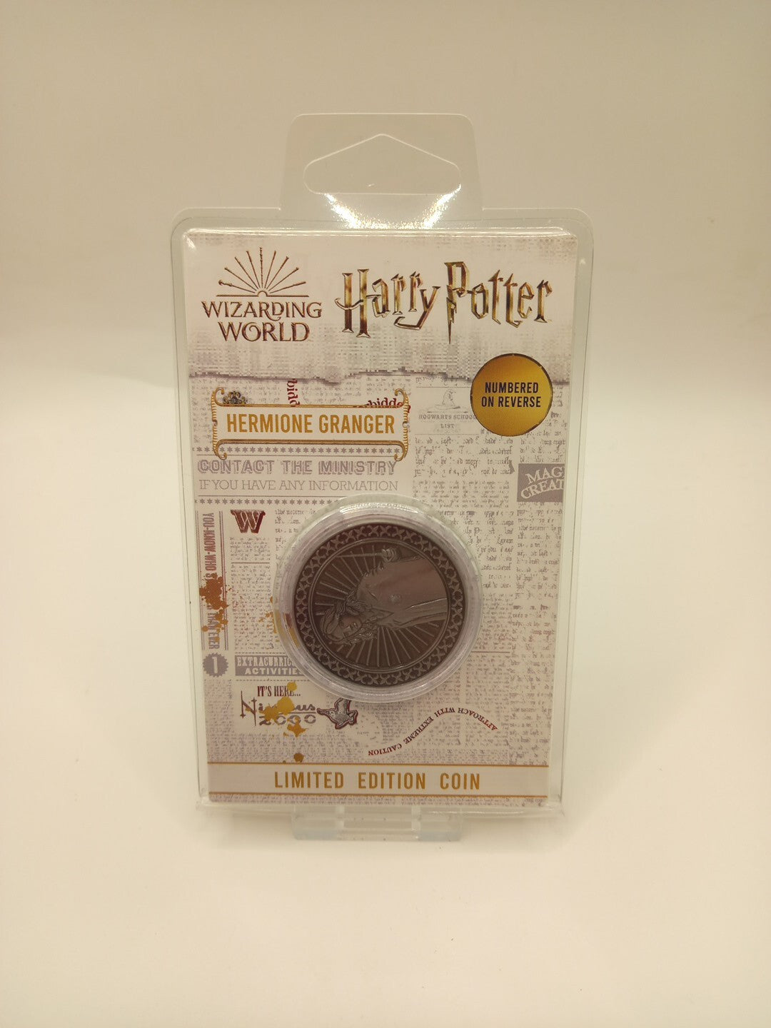 Harry Potter Hermione Granger Limited Edition Coin - Only 9995 Worldwide