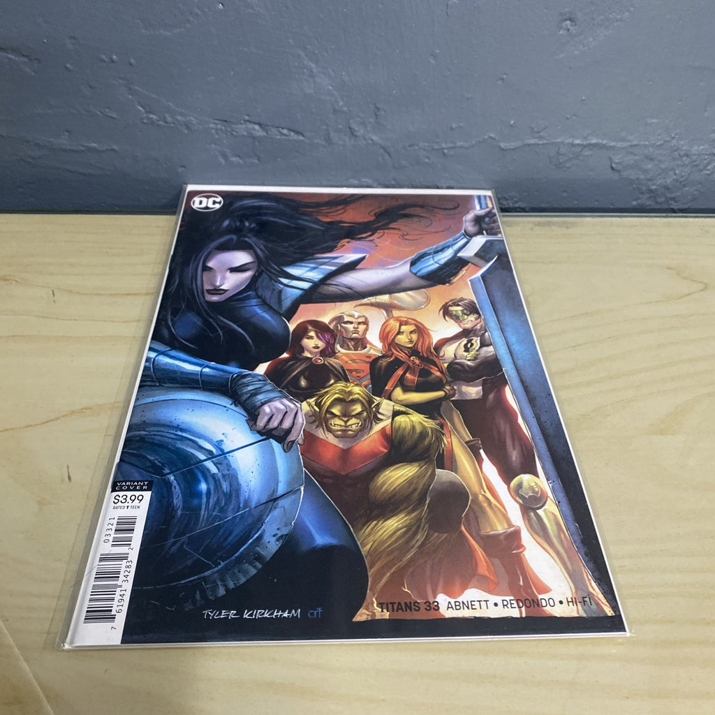 Titans # 33 Variant Cover DC