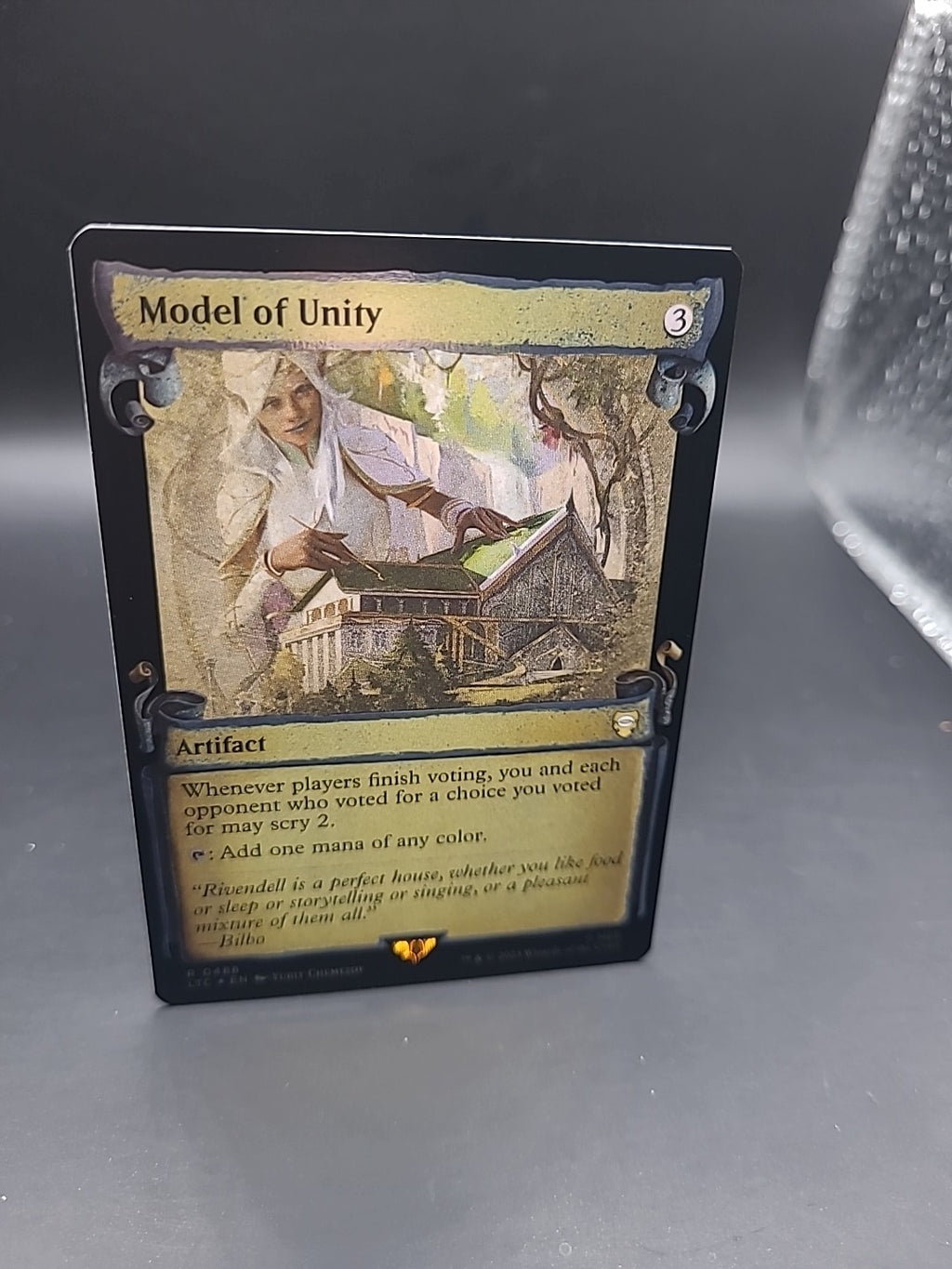 MTG Lord of the Rings Model of Unity (Showcase Scrolls) Foil NM/M LTR