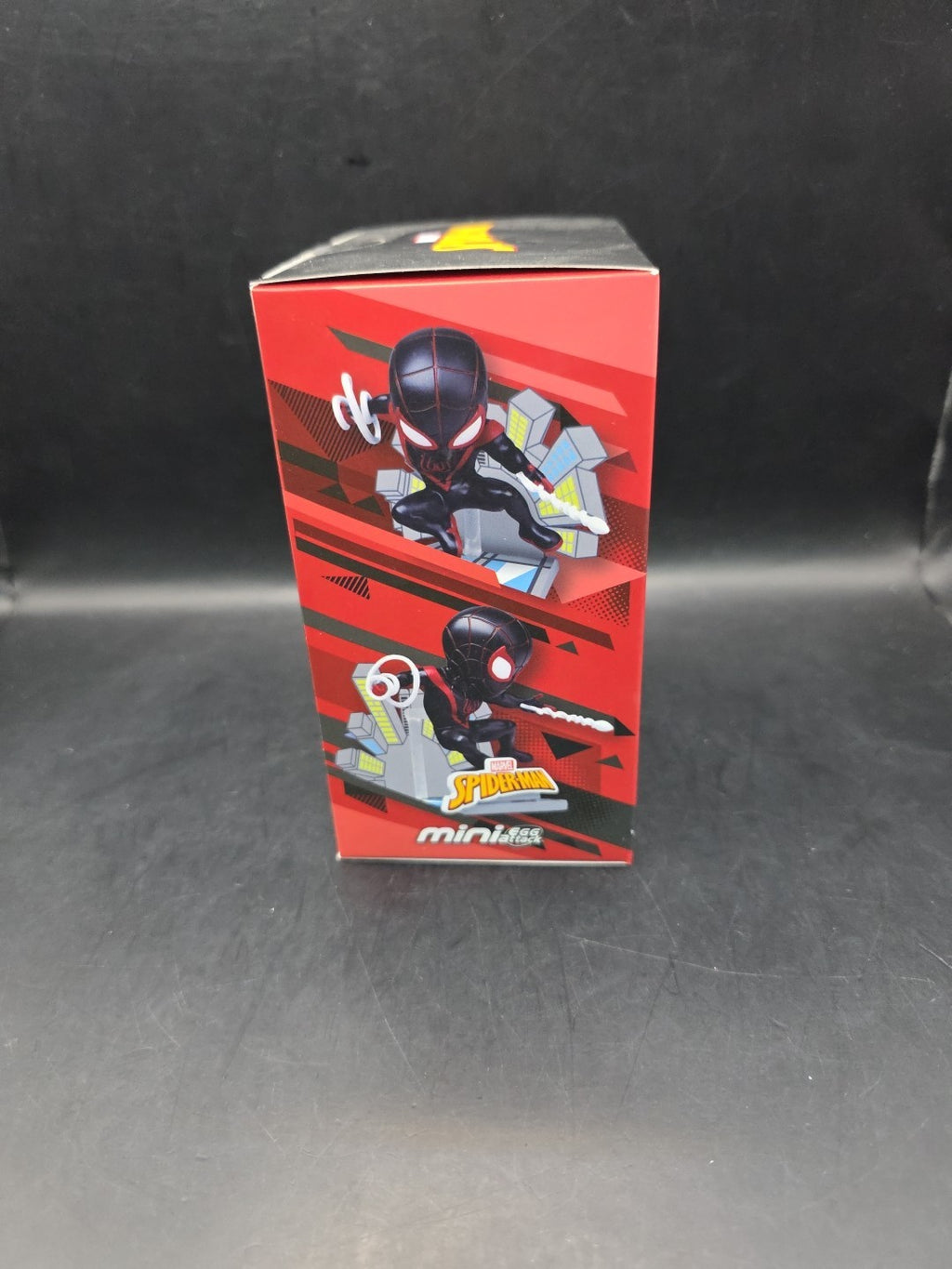 Marvel Miles Morales Mini Egg Attack Series 8cm Figure By Beast Kingdom