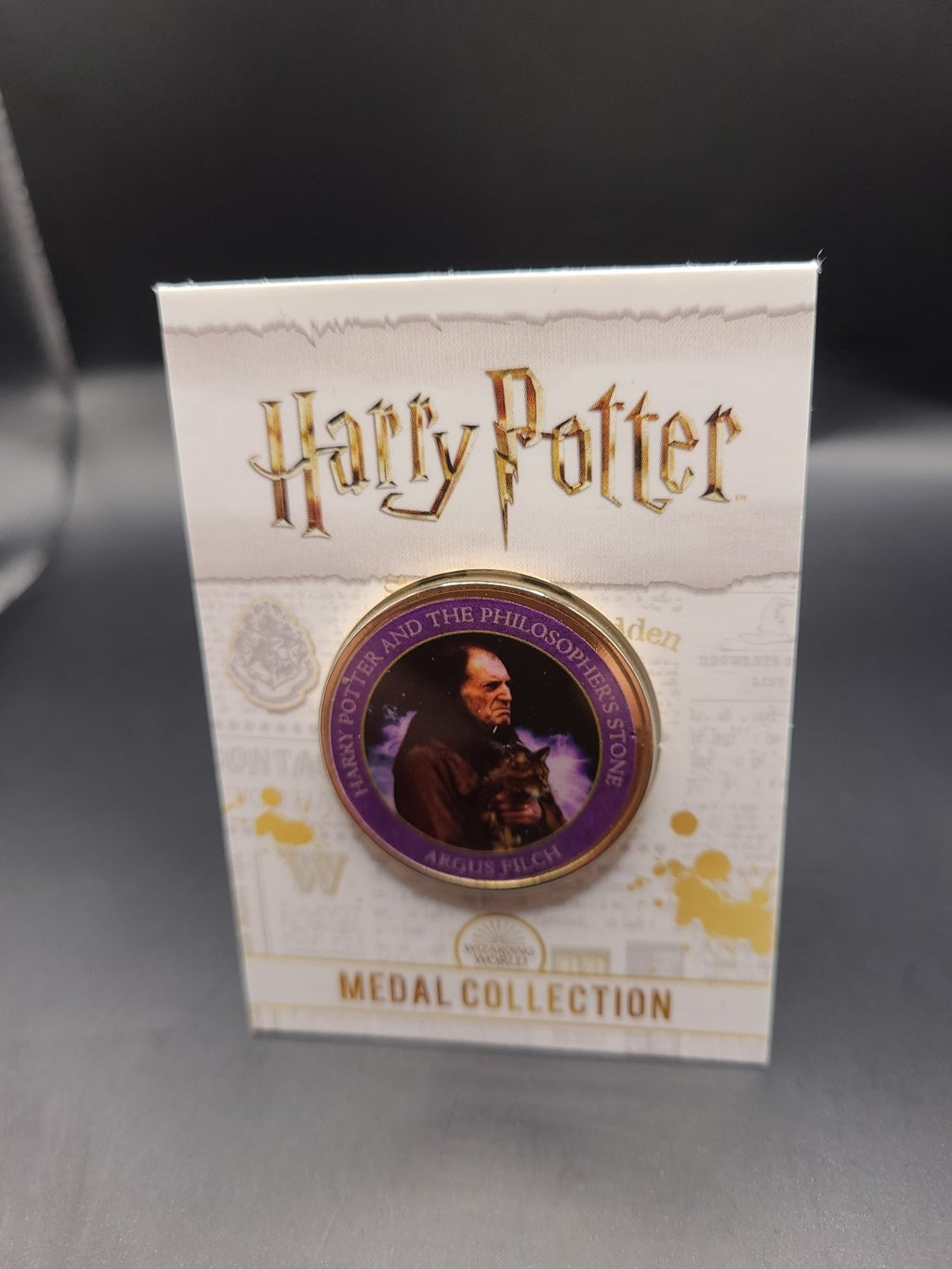 Harry Potter Medal Coin Collection - Philosopher's Stone Argus Filch 