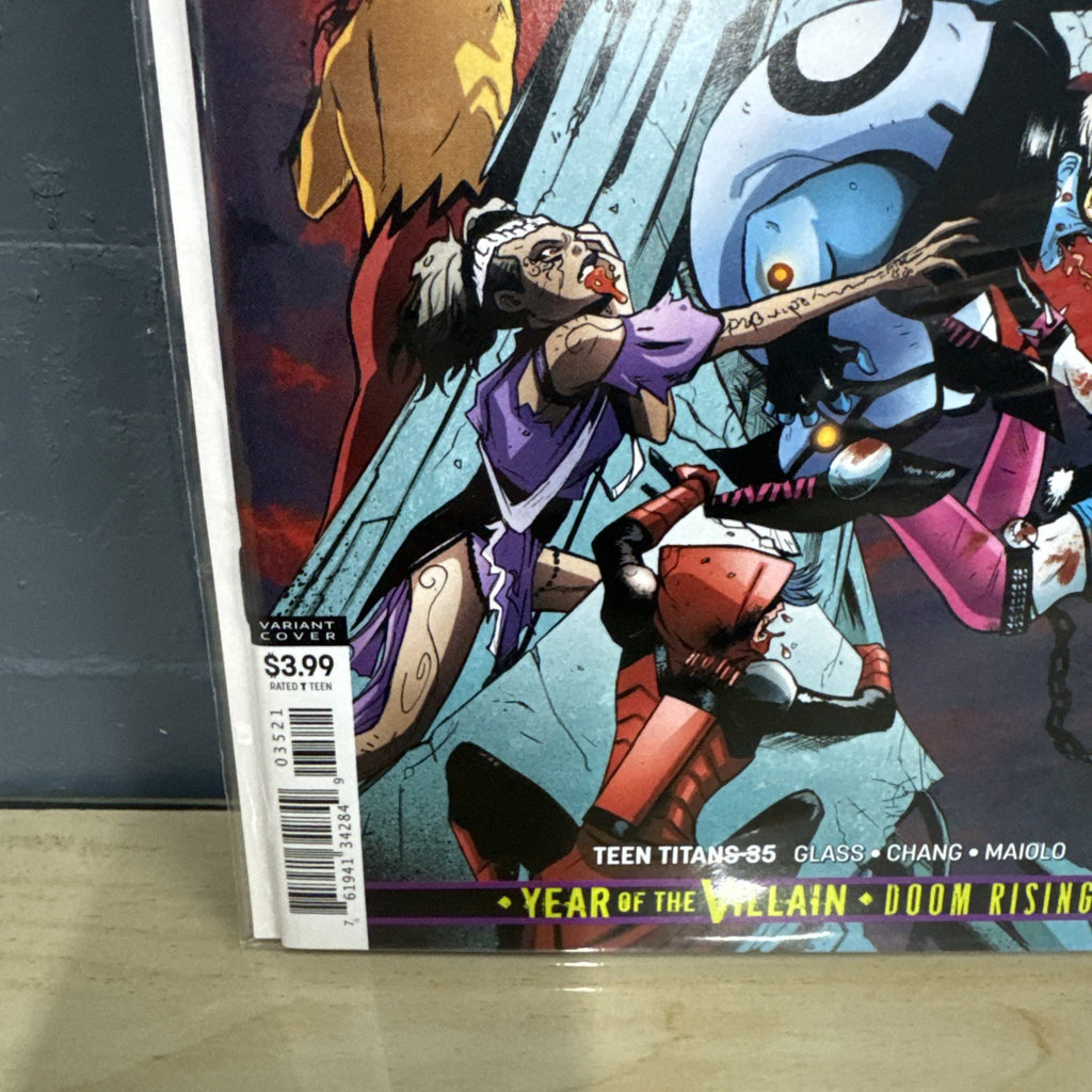 TEEN TITANS (2017) #35 Deceased Variant Cover