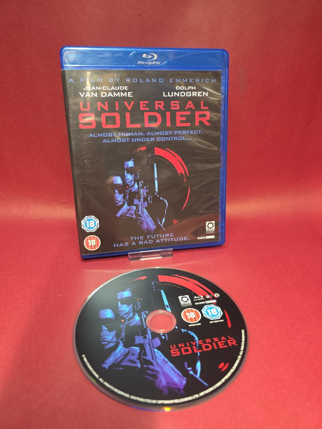 Universal Soldier (1992 Blu-ray, 2009) Jean-Claude Van Damme
