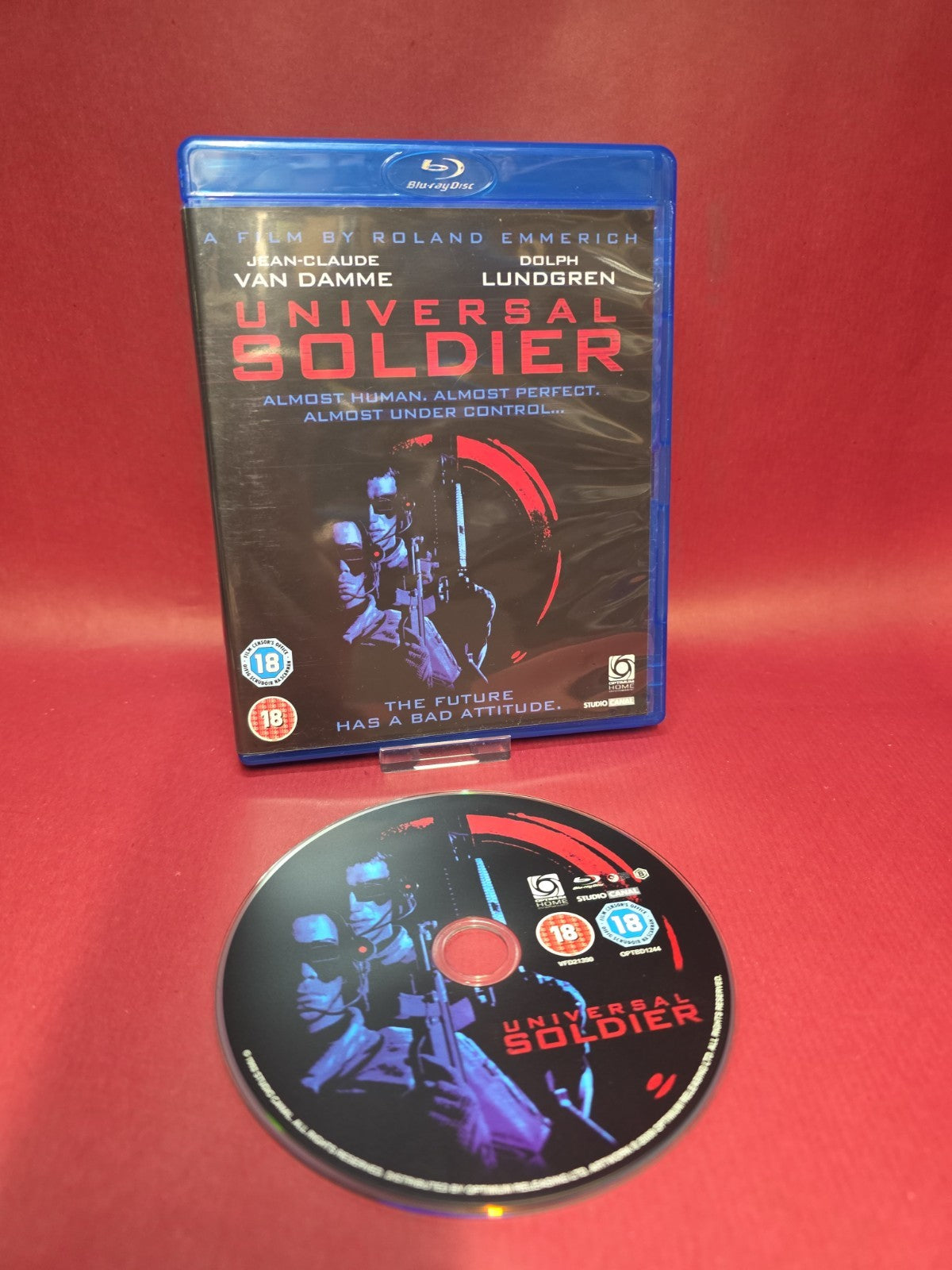 Universal Soldier (1992 Blu-ray, 2009) Jean-Claude Van Damme