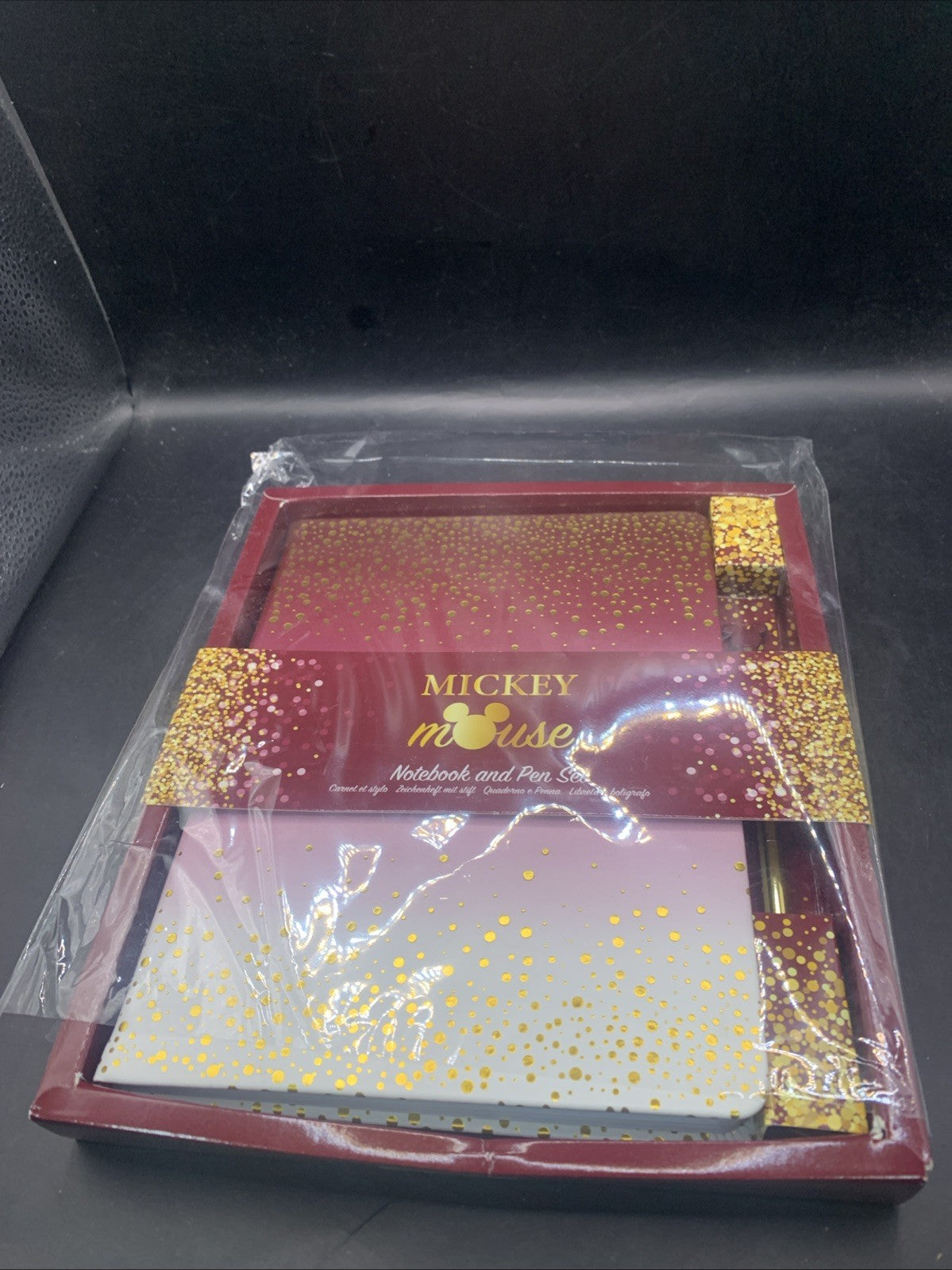 Mickey Mouse Notebook and Pen Set Disney Stationary