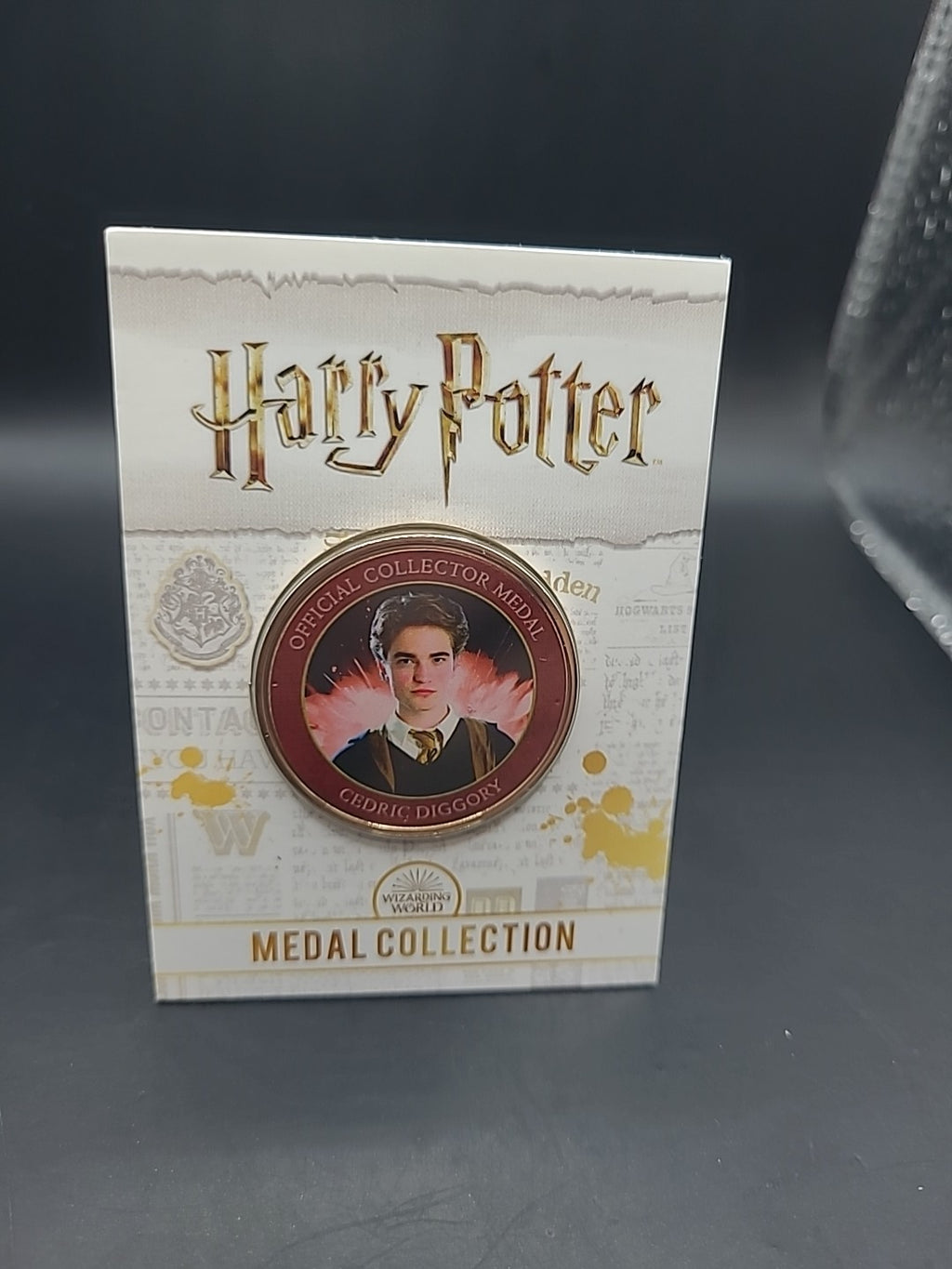 Harry Potter Medal Collection: Characters (Red) Cedric Diggory
