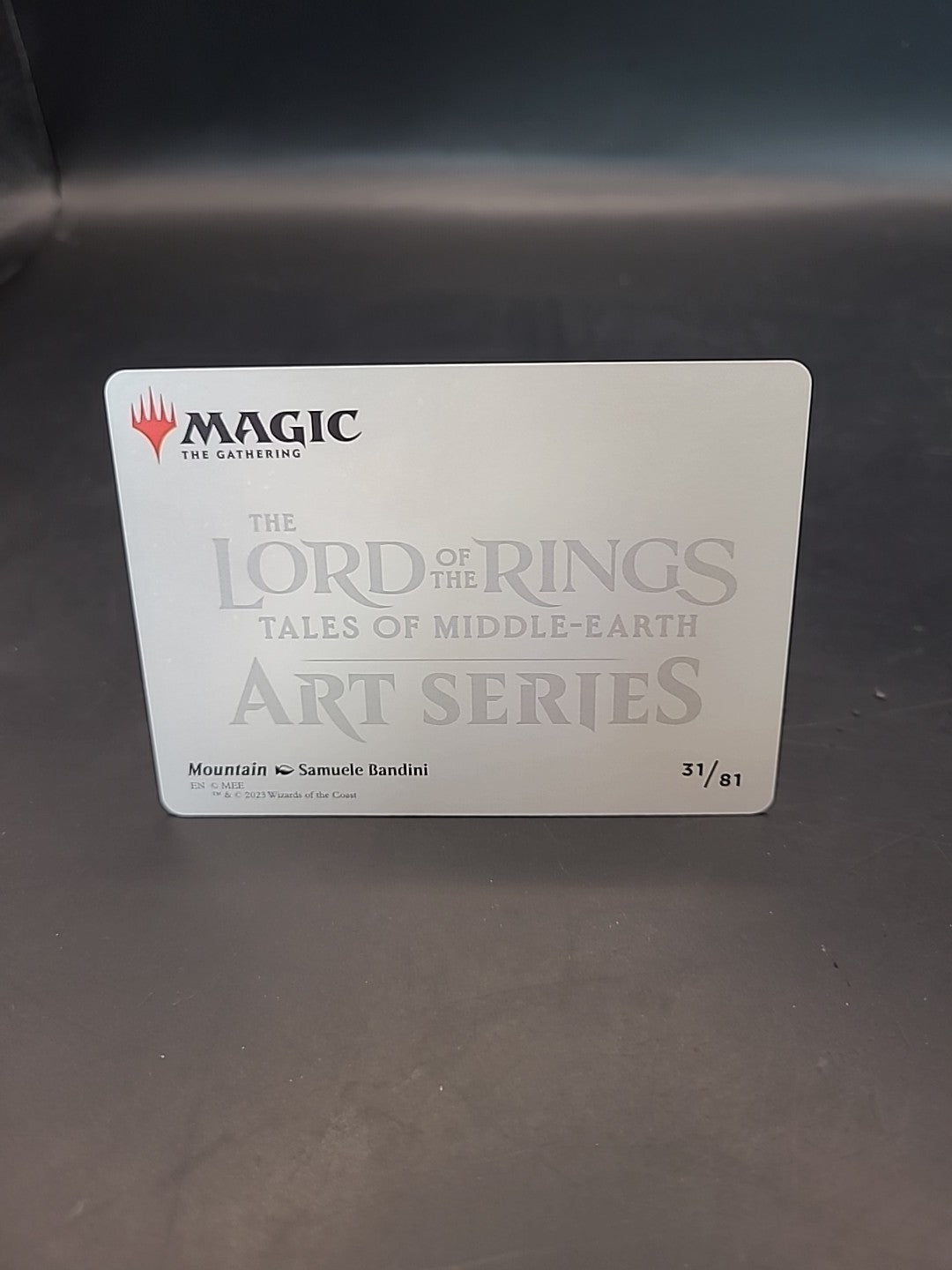  Art Series (31/81) - Mountain MTG The Lord of the Rings: Tales of Middle-Eart