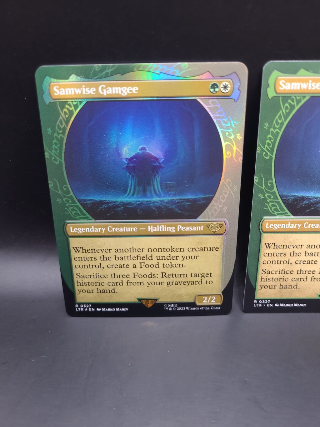 Samwise Gamgee SHOWCASE FOIL & REGULAR / Magic MTG / Lord of the Rings - R 0327