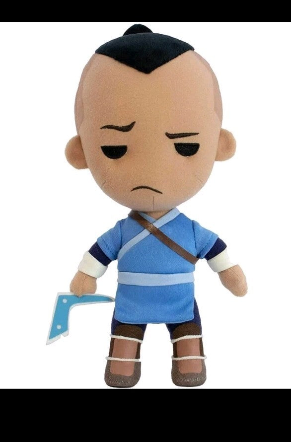 Avatar The Last Airbender Sokka Q-Pals Huggable Collectible Plush 8" Tall