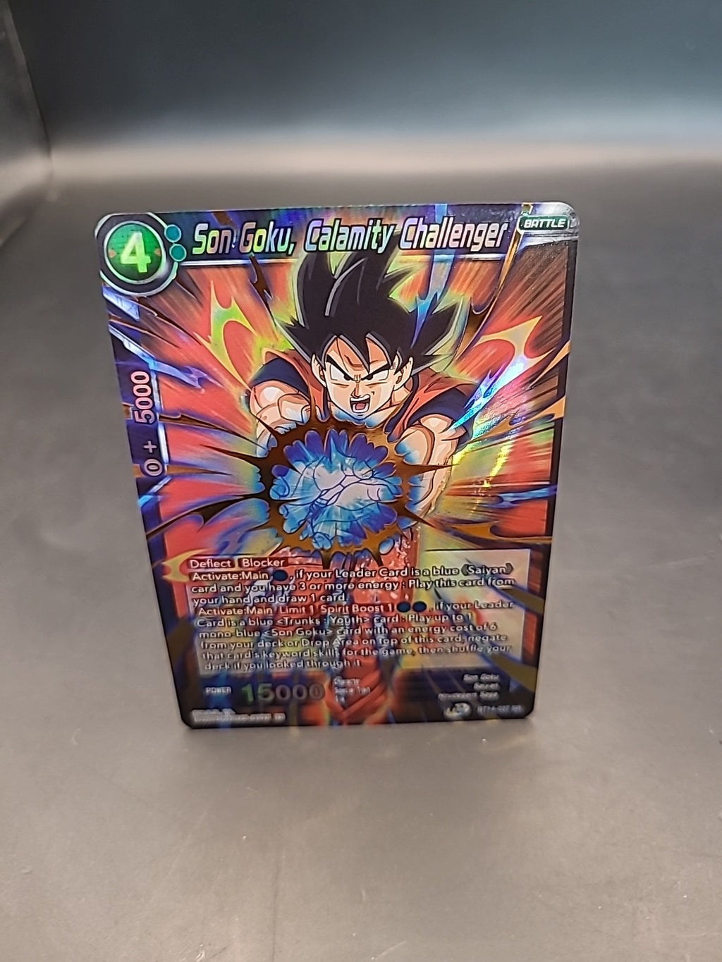 Dragon Ball Super Son Goku, Calamity Challenger BT14-037 Mint