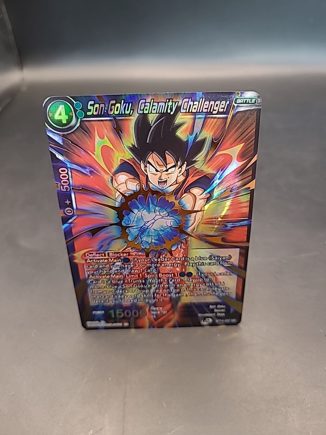 Dragon Ball Super Son Goku, Calamity Challenger BT14-037 Mint