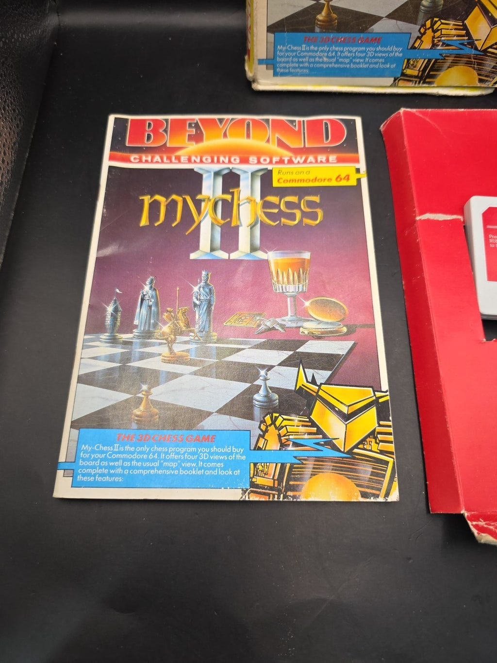 COMMODORE 64 COMPUTER GAME MY CHESS 2    BY BEYOND