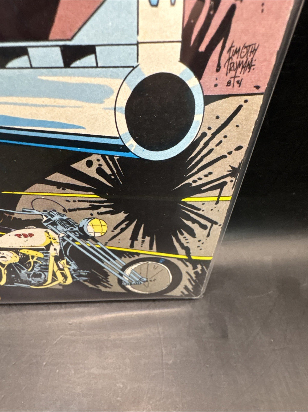 First Comics Grim Jack Shadow Cops Comic Book Back Issue #6